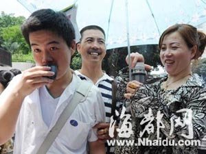 高考首日直擊：福州三中考場