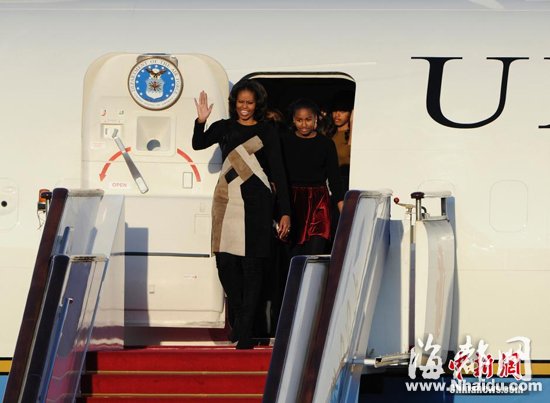 米歇尔访华 两家女儿见面或成晚宴亮点