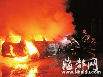 男子半月连烧6辆车 称有车就是有钱人