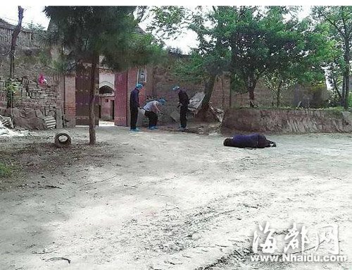 陕西彬县一家5口遭灭门 58岁邻居也倒在院门外