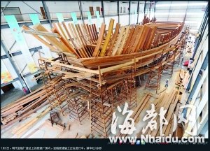 “郑和宝船”耗资千万美元仿建8年后停工