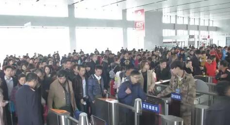 春运长假最后一日三明北站发送旅客1.2万人