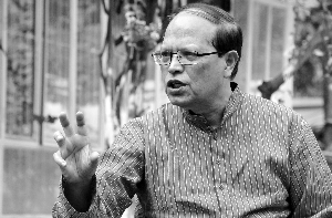 15日辞职的孟加拉国央行前行长阿蒂·拉赫曼 新华社发