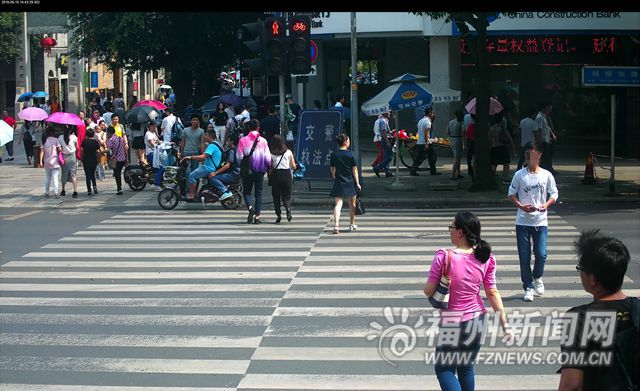 福州闯红灯记录系统新增2个路段 30辆车“触黄网”被罚 福州闯红灯记录系统新增2个路段 30辆车“触黄网”被罚