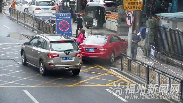福州闯红灯记录系统新增两路段 30辆车“触黄网”被罚