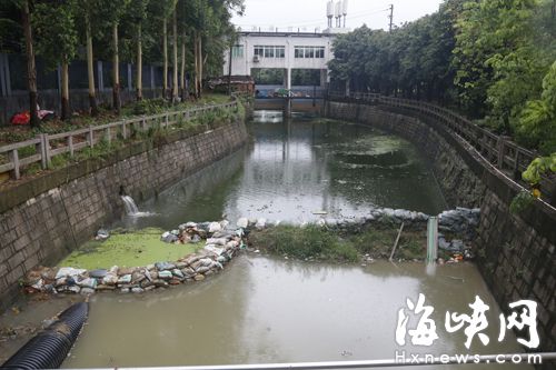 流花溪散臭味 市民疑上游被截闽江水无法注入