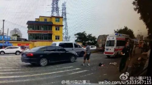 突发！仓山林浦路发生惨烈车祸 七旬老人被撞亡