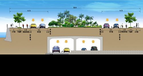 福马路改造工程第一标段开工 将升级为双向8车道