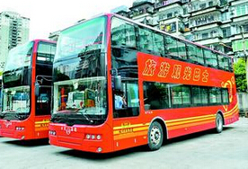 旅游观光1号、2号线7月改道 首末班时间不变