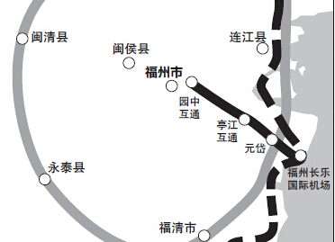 4大路网贯通福州新区 外郊快速环线串联8县市区