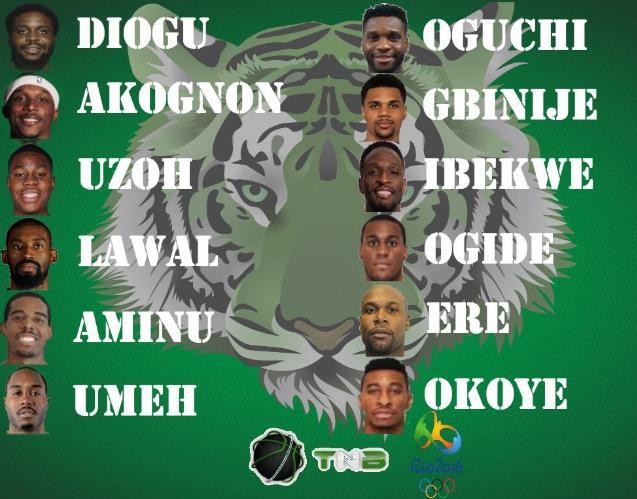 尼日利亚公布奥运12人名单 开拓者两悍将落选