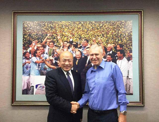 北京市足协副主席王辉 在京会见比利时前首相