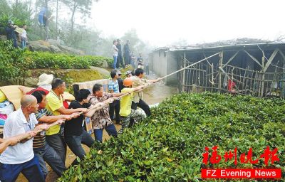 净化鼓岭风景区旅游环境 6处新增违建开拆