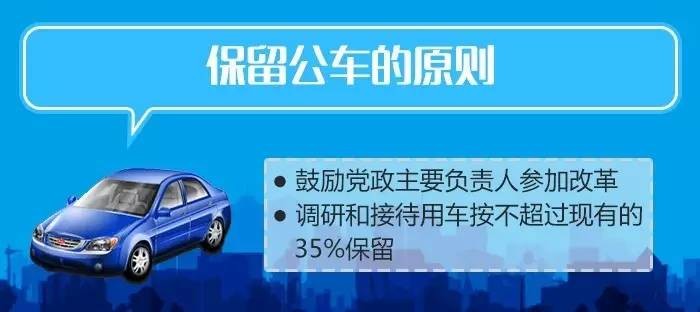 福州公车改革方案出炉 交通补贴分6个档次