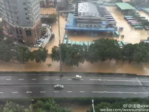 “鲇鱼”凌晨惠安登陆！福州风雨呼啸一夜又看海了