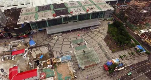 福州主干道最新最全航拍大检阅 台风36小时后城市“脑血栓”还剩多少