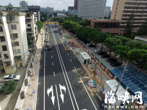 福州北浪路昨日建成通车 分流福飞路压力