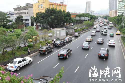 返程高峰 福州交通明显好转未拥堵