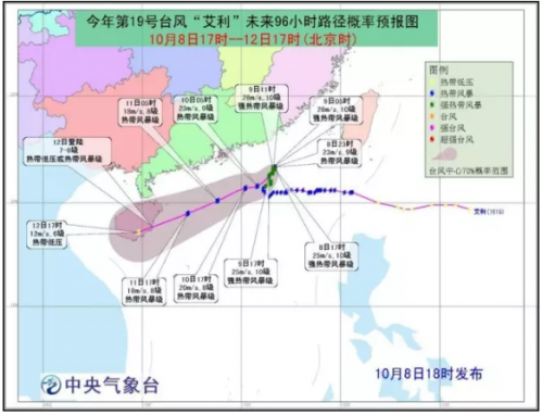 福州今天冷飕飕 竟是因为1个在海南登陆的台风