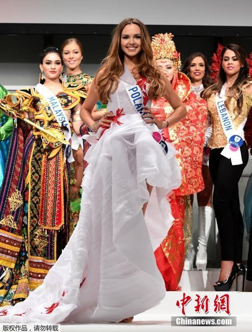 2016国际小姐选美大赛日本举行 70佳丽角逐桂冠
