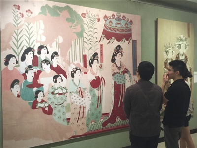 敦煌文化艺术展首进台湾高校 创新展示千年文化