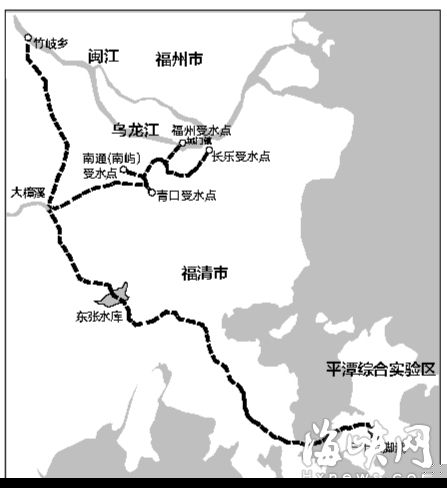 永泰最优水将供多城 福州喝上大樟溪水