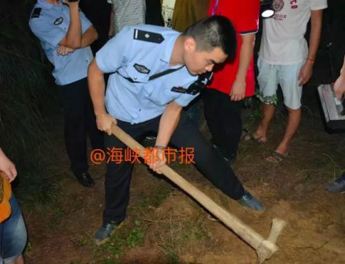 震惊！长乐百万黄金被盗 赃物竟藏这里！民警挖了三天……