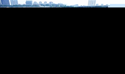 福州闽江公园金沙园 沙中混杂建筑垃圾