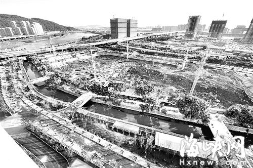 光明港二支河月底全线贯通 水质将大幅提升