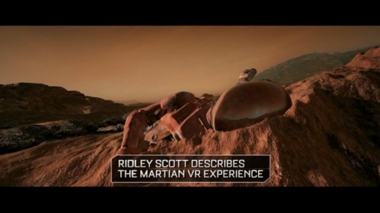 二十世纪福克斯推出《火星救援》VR游戏