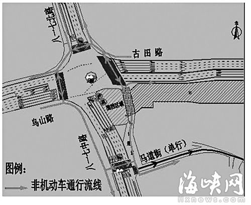 地铁2号线南门兜站 今晚起西侧围挡外扩