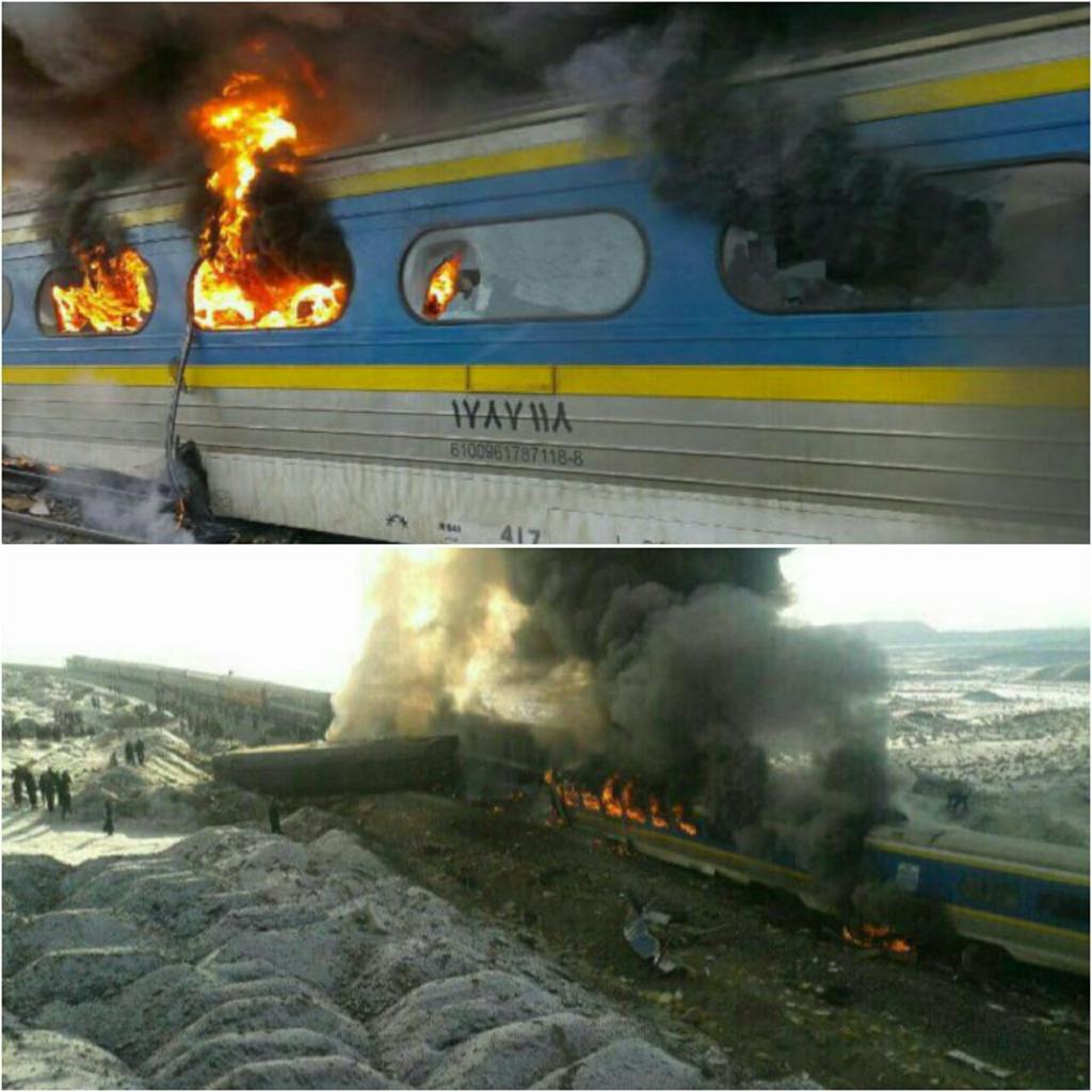 伊朗发生火车相撞致8死15伤 或因操作员失误所致