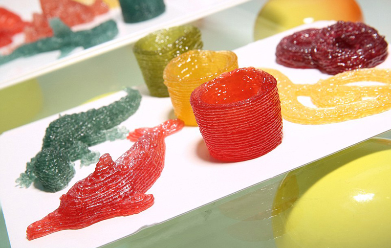 自拍变成糖！世界首台糖果3D打印机登陆英国(图)