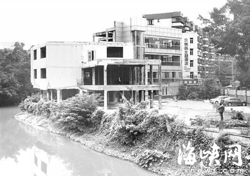 福州晋安河：昔日公园内最大酒楼 将启动修缮