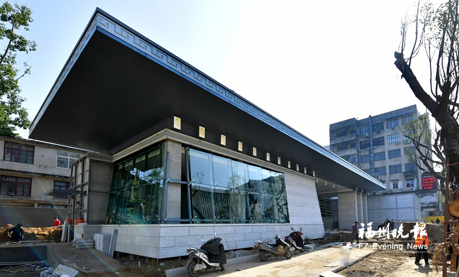 地铁屏山站汉阙式出入口亮相 10日前基本可完工