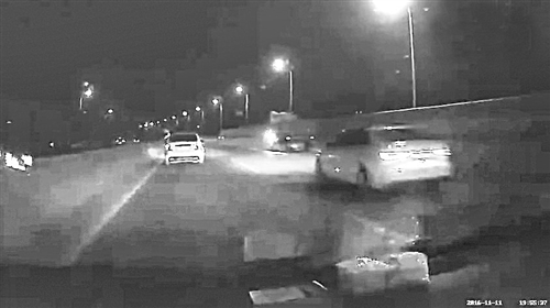 福州三环路上疑似别车 视频已交给警方