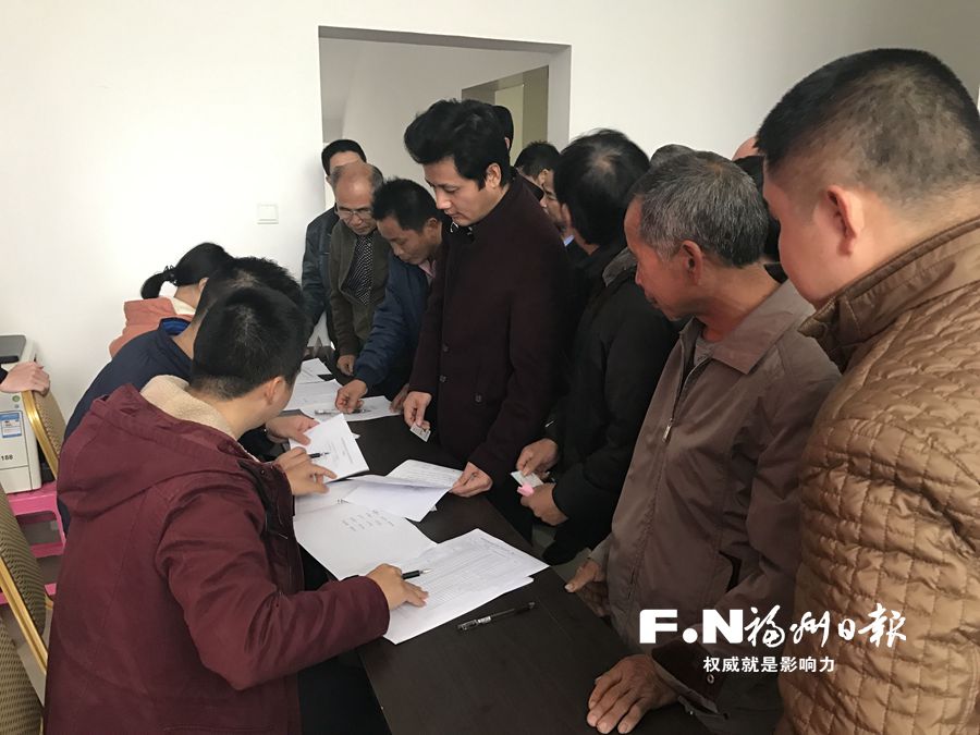 闽清塔庄集中重建点开始抽房 坪洋重建点已抽房