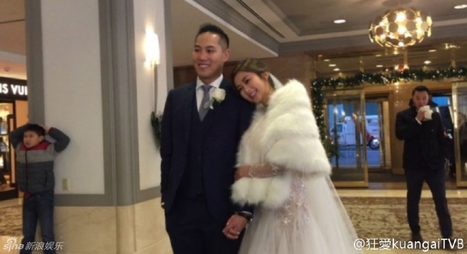 TVB艺人岑丽香温哥华举行婚礼 与丈夫十指紧扣 岑丽香个人资料