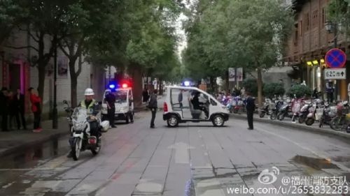 突发：福州南后街燃气泄漏，游客紧急疏散!