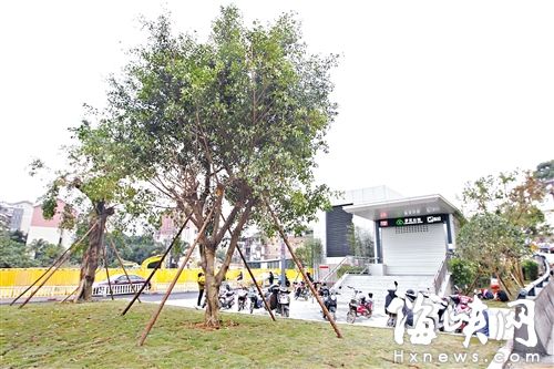 福州地铁1号线罗汉山站 周边道路具备通行条件