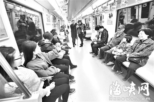 “地铁速度”惊艳榕城 21站仅44分钟