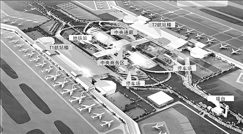 福州机场航站楼将“无缝衔接”地铁6号线