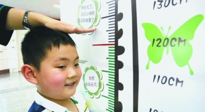 福州地铁儿童票标准调为1.3米 身高标贴已修改
