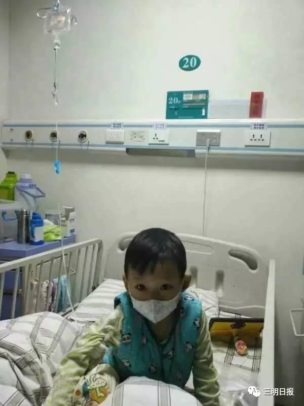 3岁孩子患重病 三明沙县这个家庭感到艰难