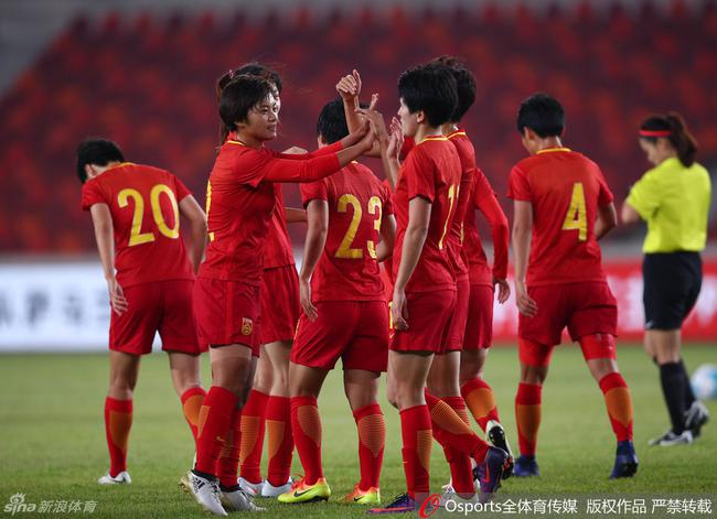 四国赛：王霜娄佳惠建功 中国女足2-0泰国取首胜