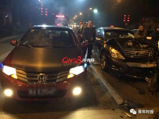 杭州：女司机路口等红灯被撞飞 肇事司机撒腿就跑
