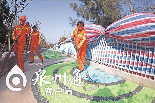 泉州“月光漫道”即将完工 浪漫气息扑面而来