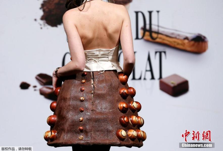 比利时巧克力时装秀人靓衣美 挑战你视觉与味蕾