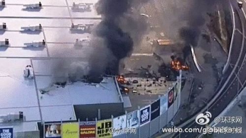 澳飞机撞击商场现场图曝光5人死亡 坠机事故原因疑与发动机有关