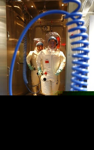 资料图片：武汉举行中国科学院武汉国家生物安全实验室竣工仪式 新华社记者 殷刚 摄